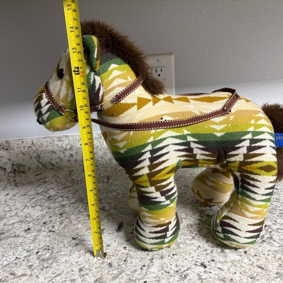 Pendleton by GUND Franklin Plush Horse Southwestern Blanket 14”. - Picture 7 of 7